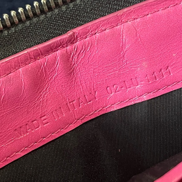 Christian Dior Continental Zip Around Wallet Abstract Camo - Picture 8 of 15